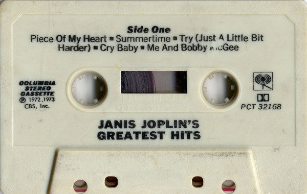 Janis Joplin : Janis Joplin's Greatest Hits (Cass, Comp, RE, Dol)