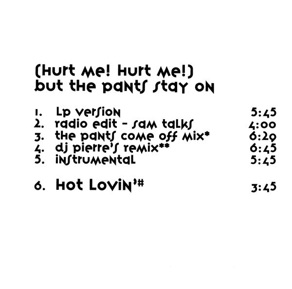 Samantha Fox : (Hurt Me! Hurt Me!) But The Pants Stay On (CD, Maxi)