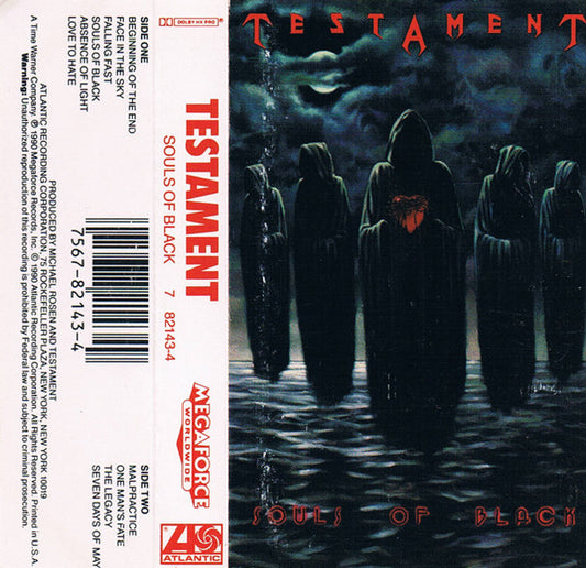 Testament (2) : Souls Of Black (Cass, Album, AR)