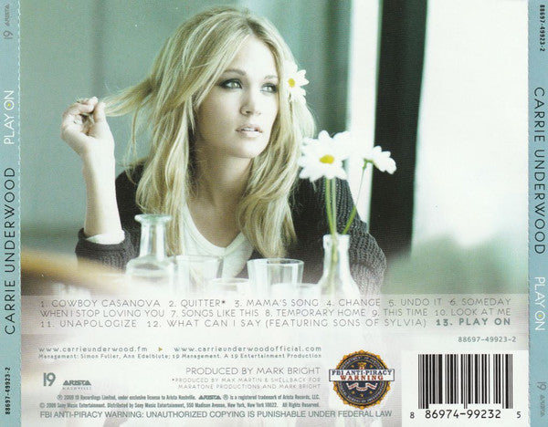 Carrie Underwood : Play On (CD, Album, Arv)