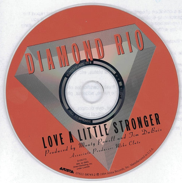 Diamond Rio : Love A Little Stronger (CD, Album, Club)
