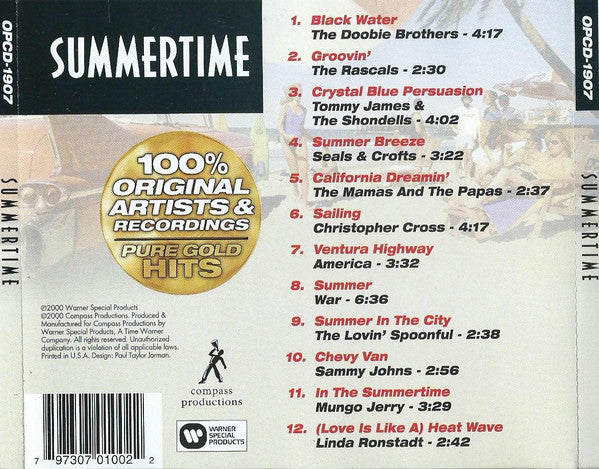 Various : Summertime (CD, Comp)