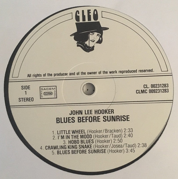 John Lee Hooker : Blues Before Sunrise (LP, Comp)