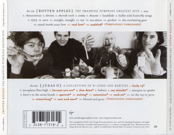 The Smashing Pumpkins : {Rotten Apples} Greatest Hits (2xCD, Comp, Ltd)