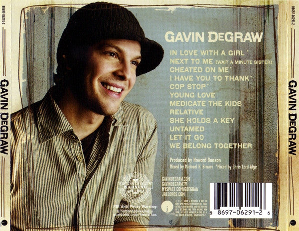 Gavin DeGraw : Gavin DeGraw (CD, Album)