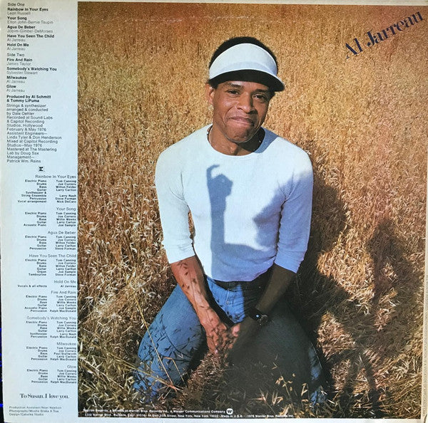 Al Jarreau : Glow (LP, Album, Los)