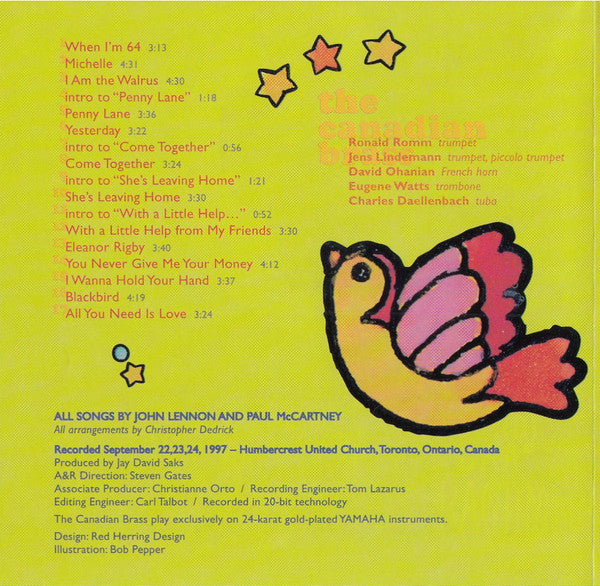 The Canadian Brass : All You Need Is Love (CD, Album, Club)