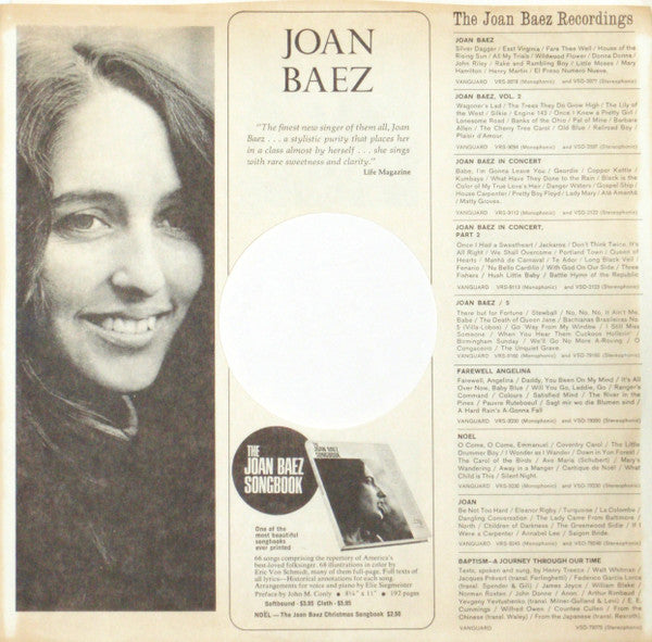 Joan Baez : David's Album (LP, Album, San)