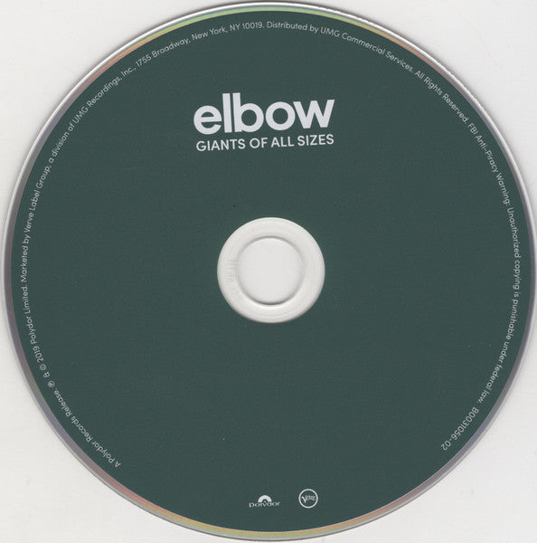 Elbow : Giants Of All Sizes (CD, Album)