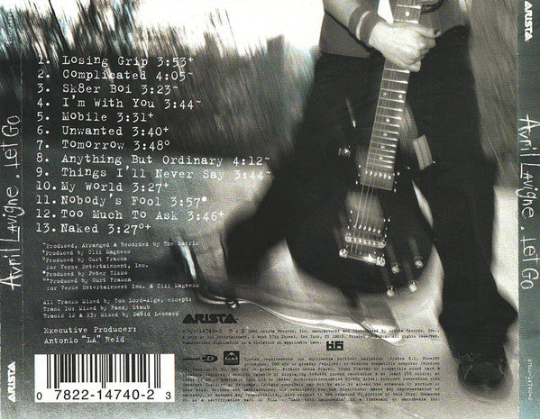 Avril Lavigne : Let Go (CD, Album, Enh)