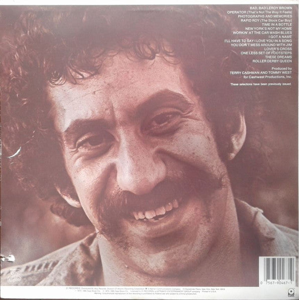 Jim Croce : Photographs & Memories: His Greatest Hits (LP, Comp, RE, Spe)