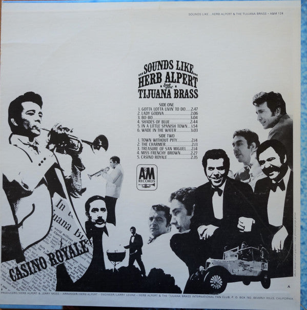 Herb Alpert & The Tijuana Brass : Sounds Like...Herb Alpert & The Tijuana Brass (LP, Album)