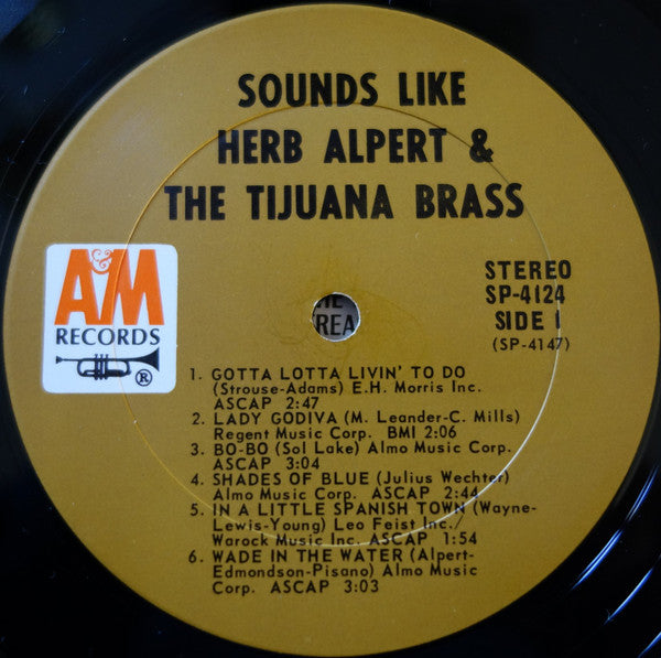 Herb Alpert & The Tijuana Brass : Sounds Like...Herb Alpert & The Tijuana Brass (LP, Album)