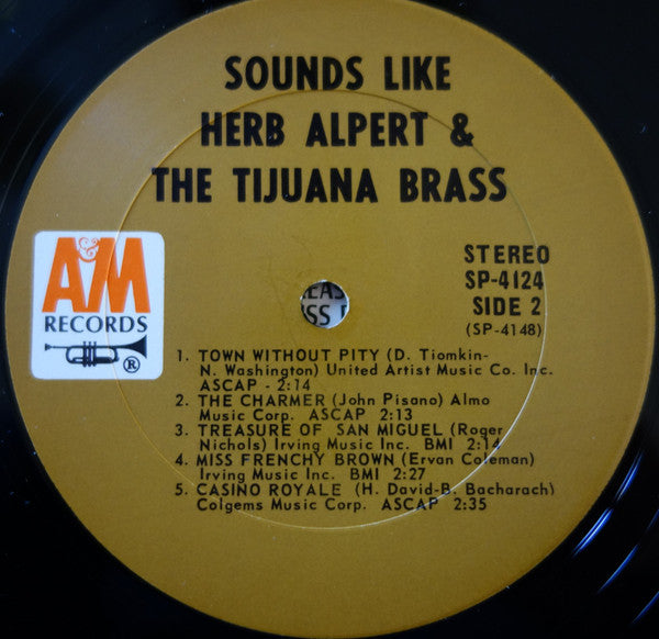 Herb Alpert & The Tijuana Brass : Sounds Like...Herb Alpert & The Tijuana Brass (LP, Album)