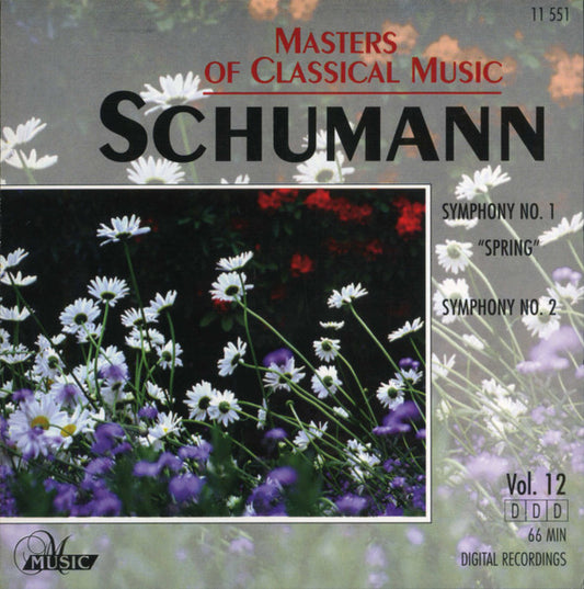 Robert Schumann - Masters Of Classical Music Vol. 12 (CD) (VG+) - Endless Media