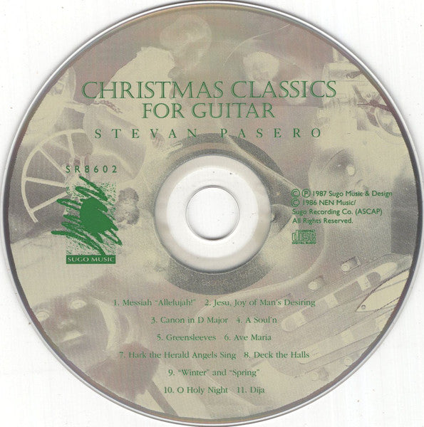 Stevan Pasero : Christmas Classics For Guitar (CD, Album, RE)