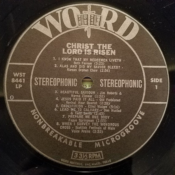 Various : Christ the Lord is Risen (LP, Comp)