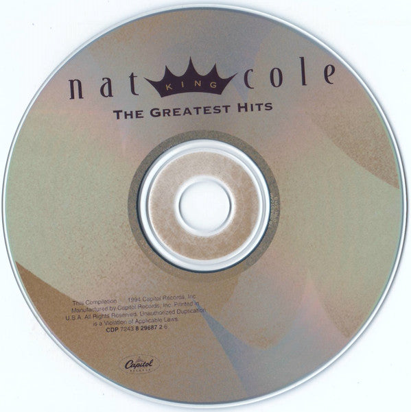 Nat King Cole : The Greatest Hits (CD, Comp, EMI)