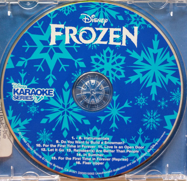 Various : Frozen (CD+G)