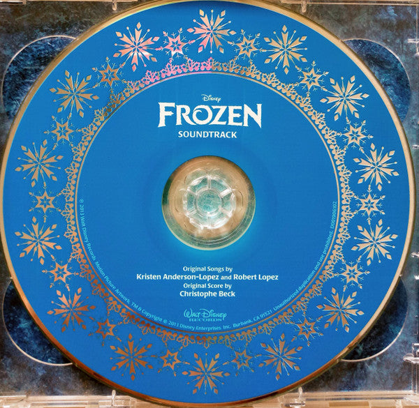 Kristen Anderson-Lopez And Robert Lopez, Christophe Beck : Frozen (2-Disc Deluxe Edition Soundtrack) (2xCD, Dlx)