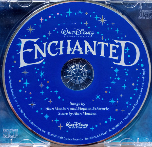 Alan Menken And Stephen Schwartz : Enchanted: An Original Walt Disney Records Soundtrack (CD, Album, Enh)