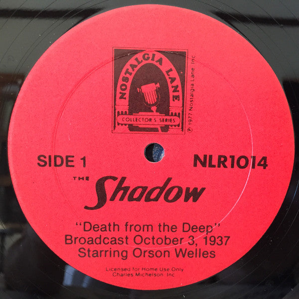 Orson Welles, Bret Morrison : Who Knows What Evil Lurks In The Hearts Of Men... (LP)
