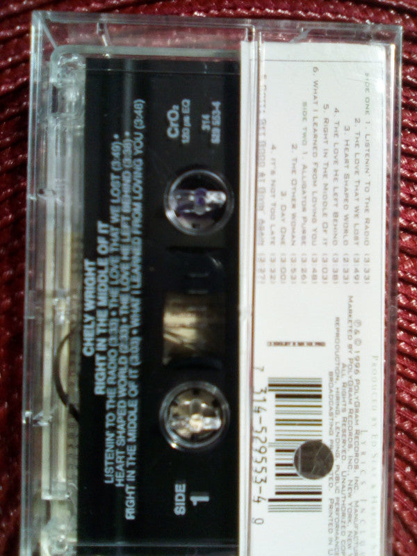 Chely Wright : Right In The Middle Of It (Cass, Album)