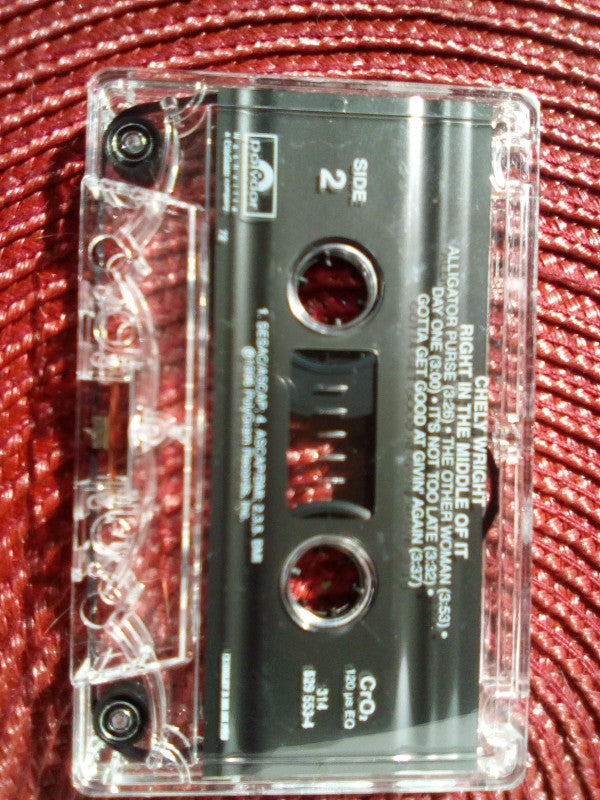 Chely Wright : Right In The Middle Of It (Cass, Album)
