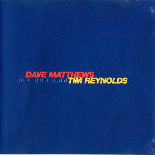 Dave Matthews, Tim Reynolds : Live At Luther College (2xCD, Album, SPU)