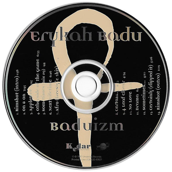 Erykah Badu : Baduizm (CD, Album, Club, Oly)