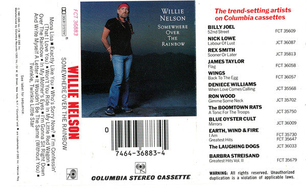 Willie Nelson : Somewhere Over The Rainbow (Cass, Album)
