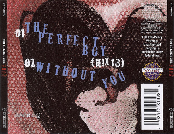 The Cure : The Perfect Boy (CD, Single)