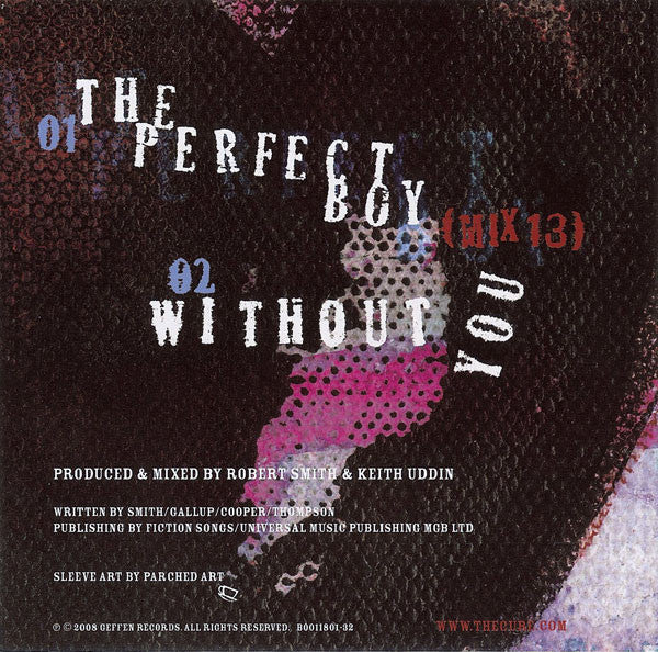 The Cure : The Perfect Boy (CD, Single)