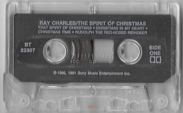 Ray Charles : The Spirit Of Christmas (Cass, Album, Dol)