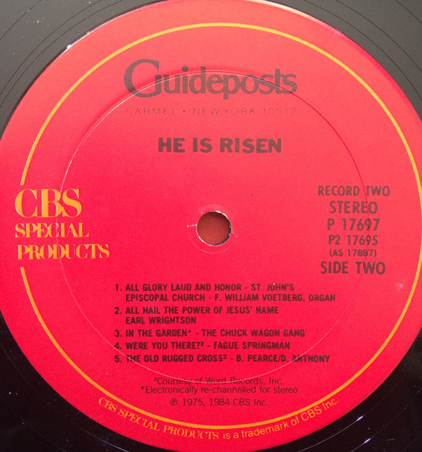 Various - He Is Risen! (2xLP) (VG) - Endless Media