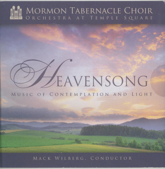 Mormon Tabernacle Choir, Orchestra at Temple Square, Mack Wilberg : Heavensong Music Of Contemplation And Light (CD, Album)