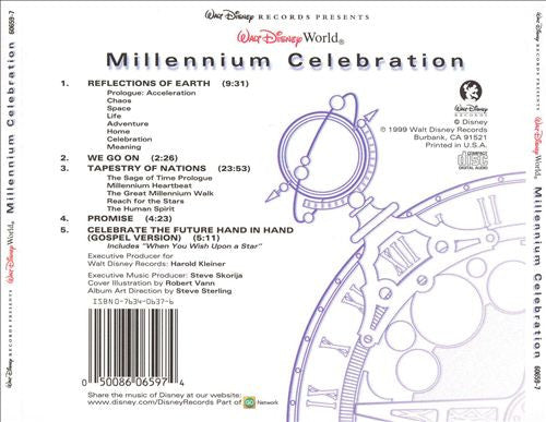 Various : Walt Disney World Millennium Celebration (CD, Album)