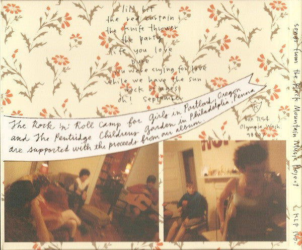 Mirah Yom Tov Zeitlyn, Ginger Brooks Takahashi And Our Friends : Songs From The Black Mountain Music Project (CD, Album)