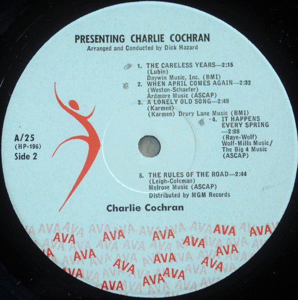 Charlie Cochran - Presenting Charlie Cochran (LP) (VG) - Endless Media