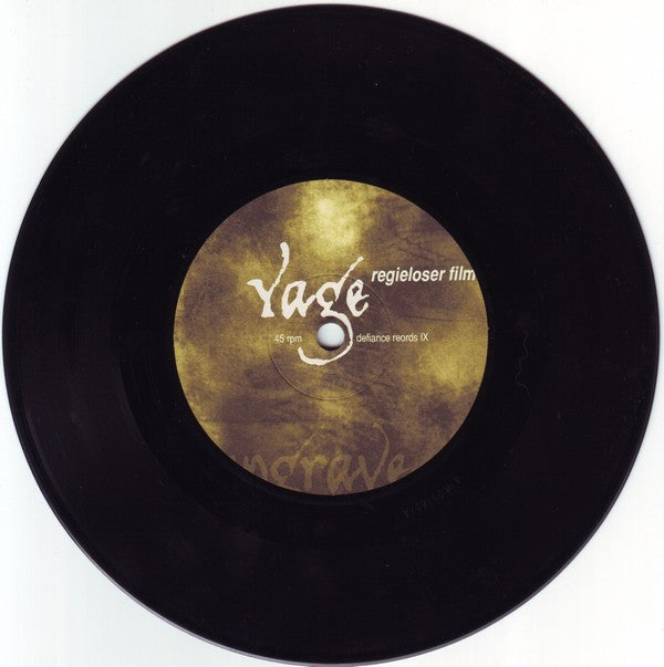 Yage  - Yage & Engrave (7") (VG+) - Endless Media