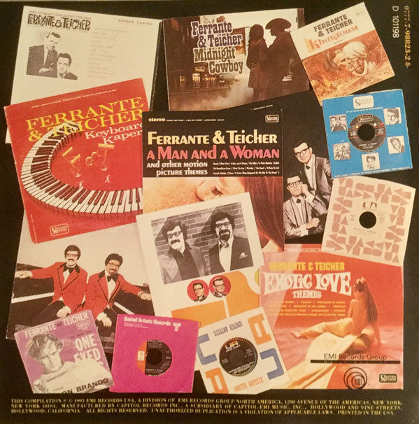Ferrante & Teicher : All Time Great Movie Themes (CD, Comp, Club, RE)