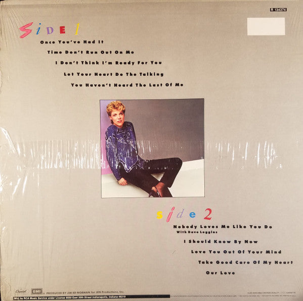 Anne Murray : Heart Over Mind (LP, Album, Club, RCA)