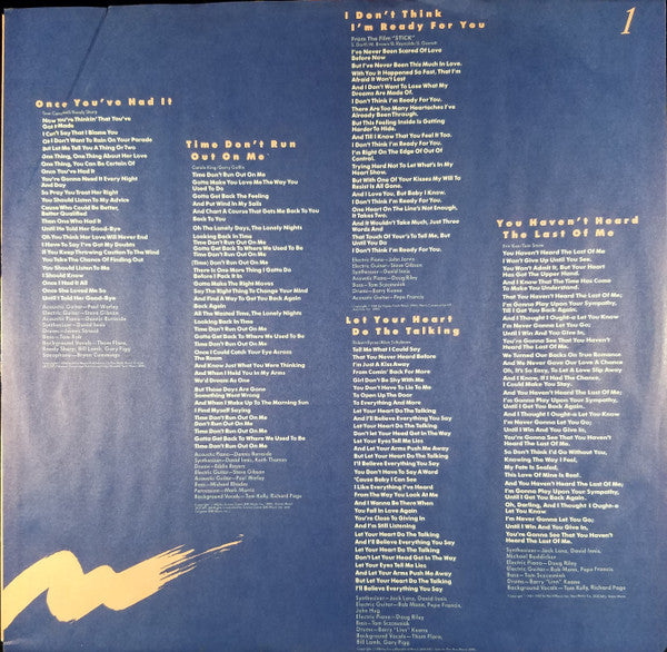 Anne Murray : Heart Over Mind (LP, Album, Club, RCA)