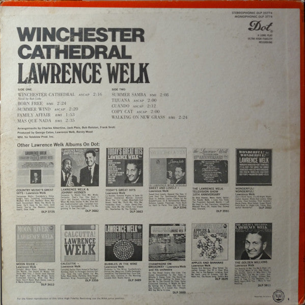 Lawrence Welk : Winchester Cathedral (LP)