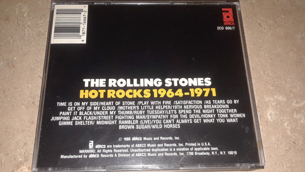 The Rolling Stones : Hot Rocks 1964-1971 (2xCD, Comp, RE, RM)