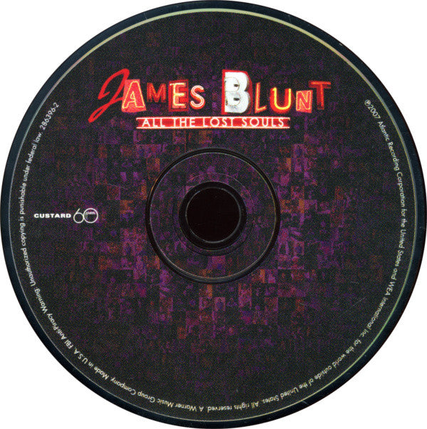 James Blunt : All The Lost Souls (CD, Album)