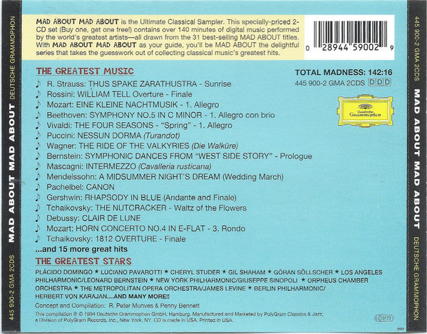 Various : Mad About Mad About (2xCD, Comp, Smplr)