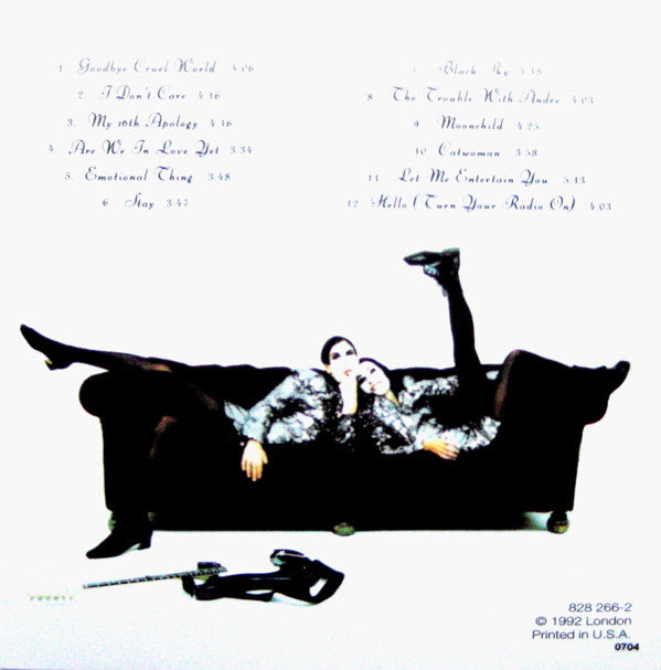 Shakespear's Sister : Hormonally Yours (CD, Album)