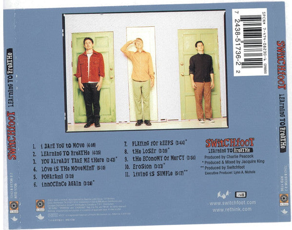 Switchfoot : Learning To Breathe (CD, Album)