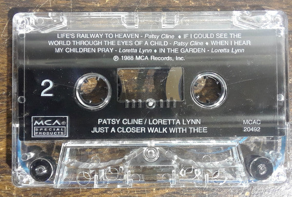 Patsy Cline / Loretta Lynn : Just A Closer Walk With Thee (Cass, Comp)